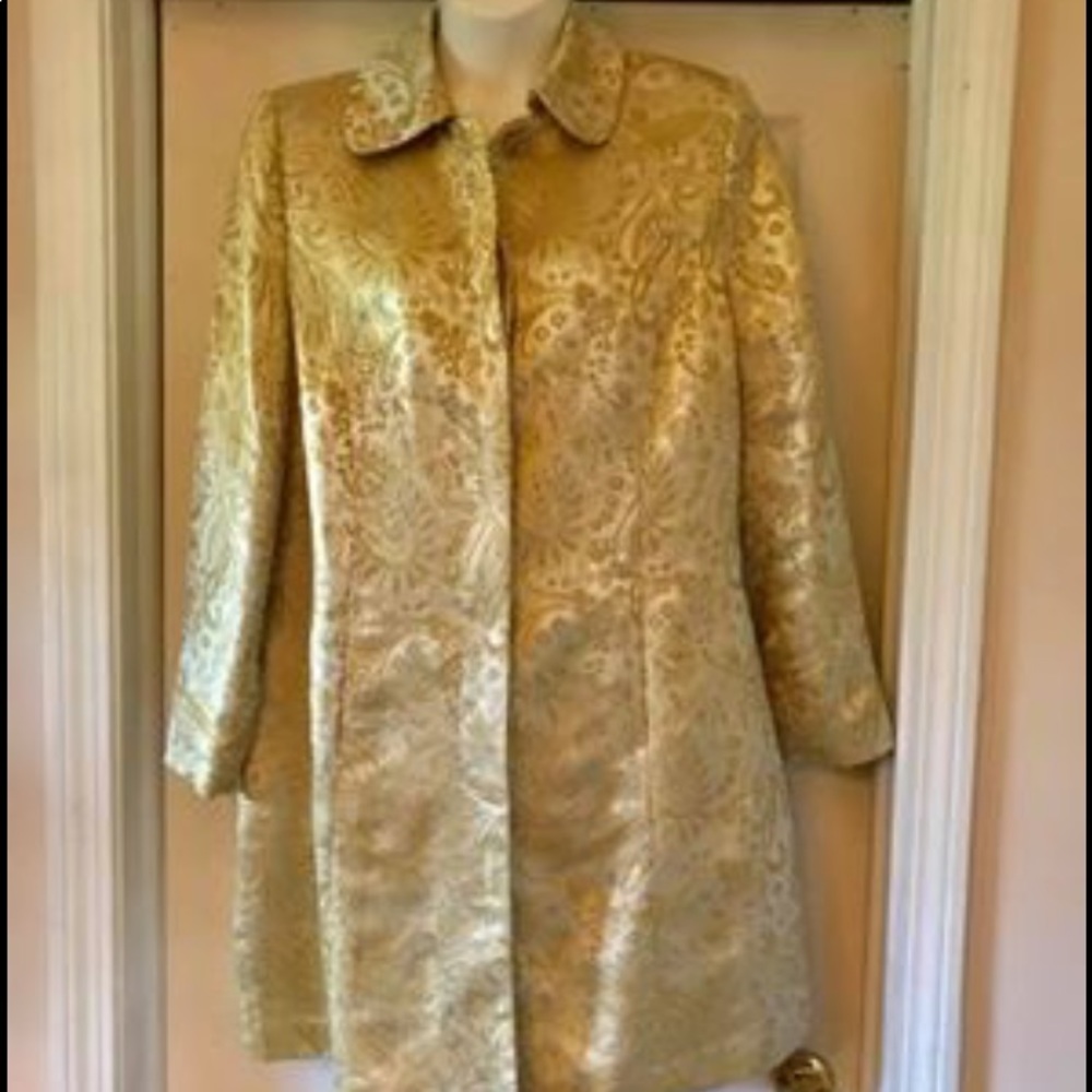 COPY - Lane Bryant Gold Cocktail Jacket